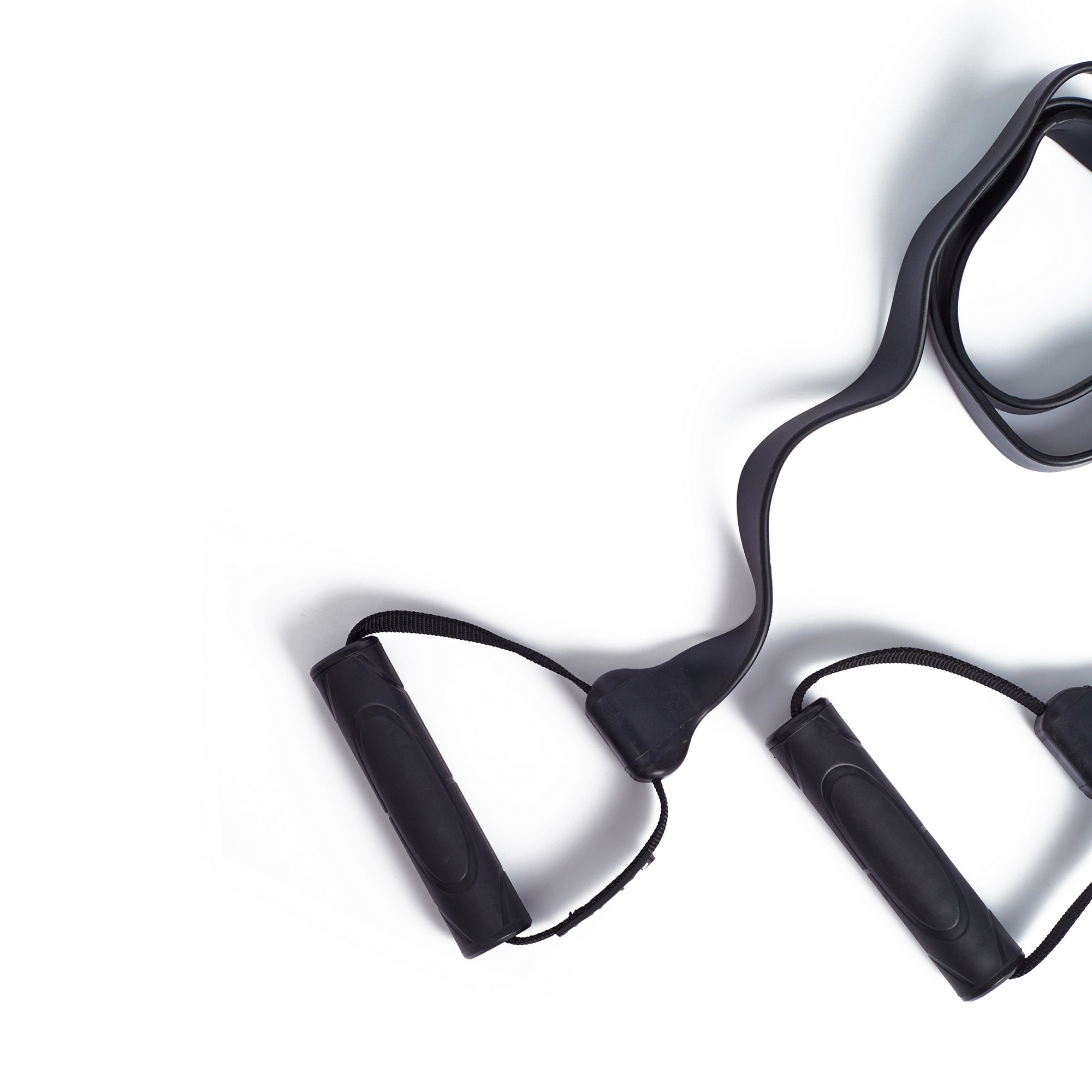 Ленточный амортизатор Inex Resistance Band среднее сопротивление IN-8407-BK черный