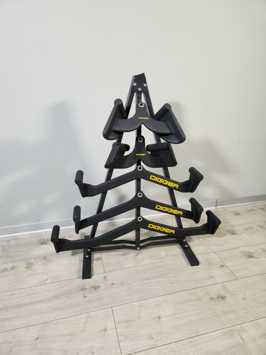Комплект профессиональных рукояток для тяги (5шт) Hasttings Digger HD61F2A | Premium Fitness