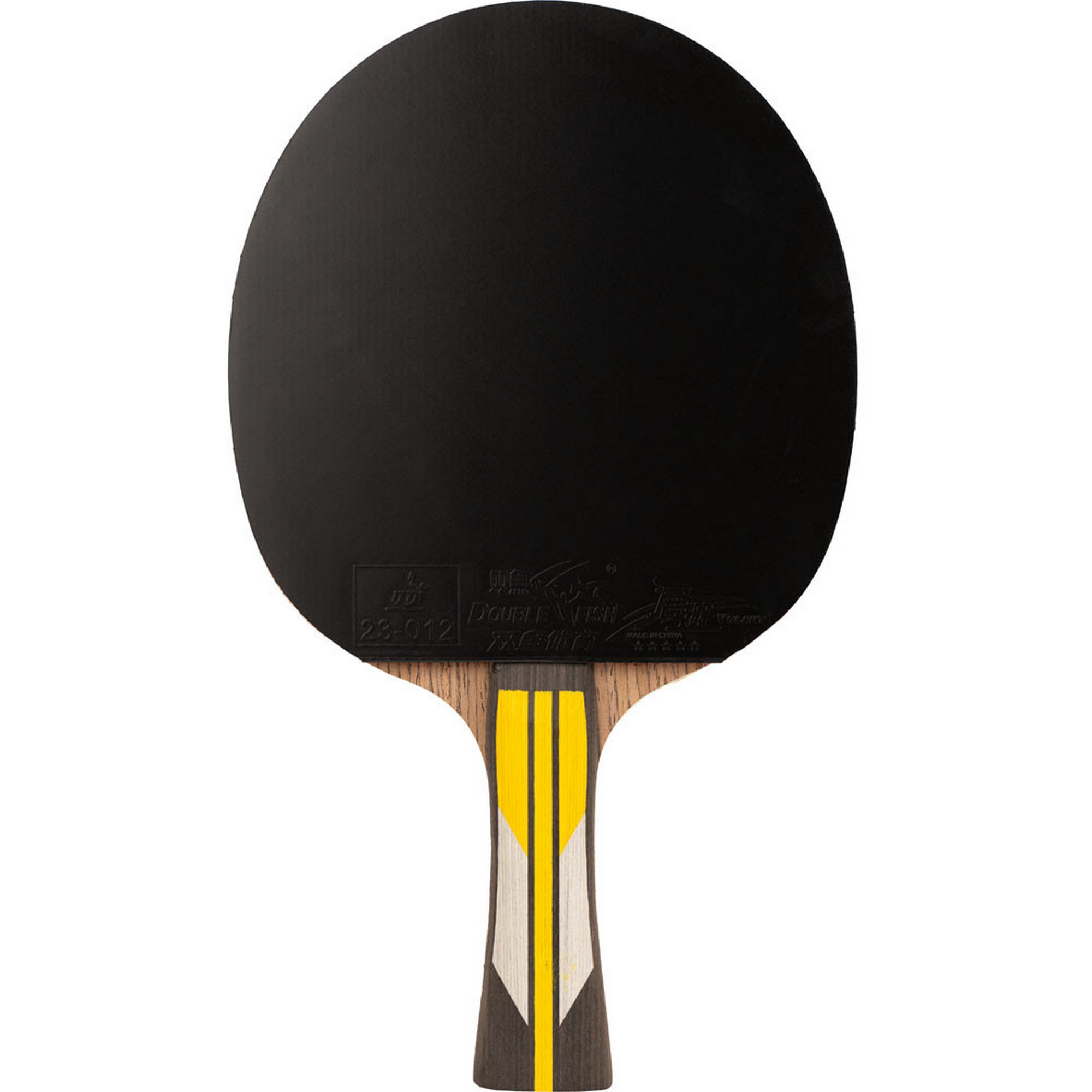 Ракетка для настольного тенниса Double Fish 6A+C, ITTF App+ 2 мяча V40+мм