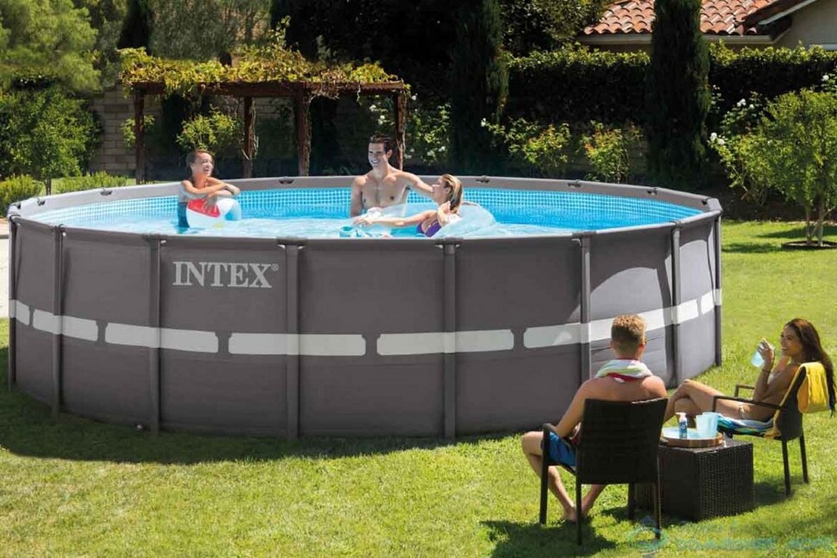 Каркасный бассейн круглый 732х132см Intex Ultra XTR Frame 26340