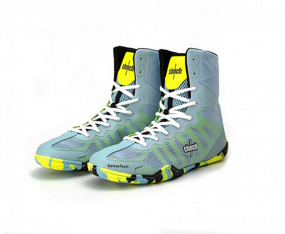 Боксерки Clinch Speed Pro C421 светло-синий