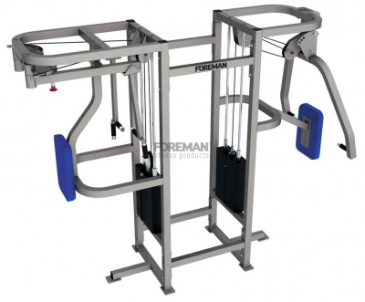Foreman FD-890: дельта, баттерфляй, жим от груди и гребная тяга | Premium Fitness