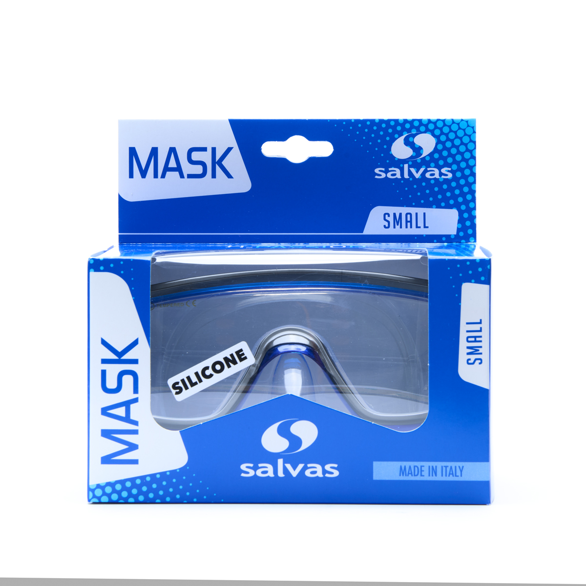 Маска для плавания детская Salvas Geo Jr Mask CA105S1BYSTH синий