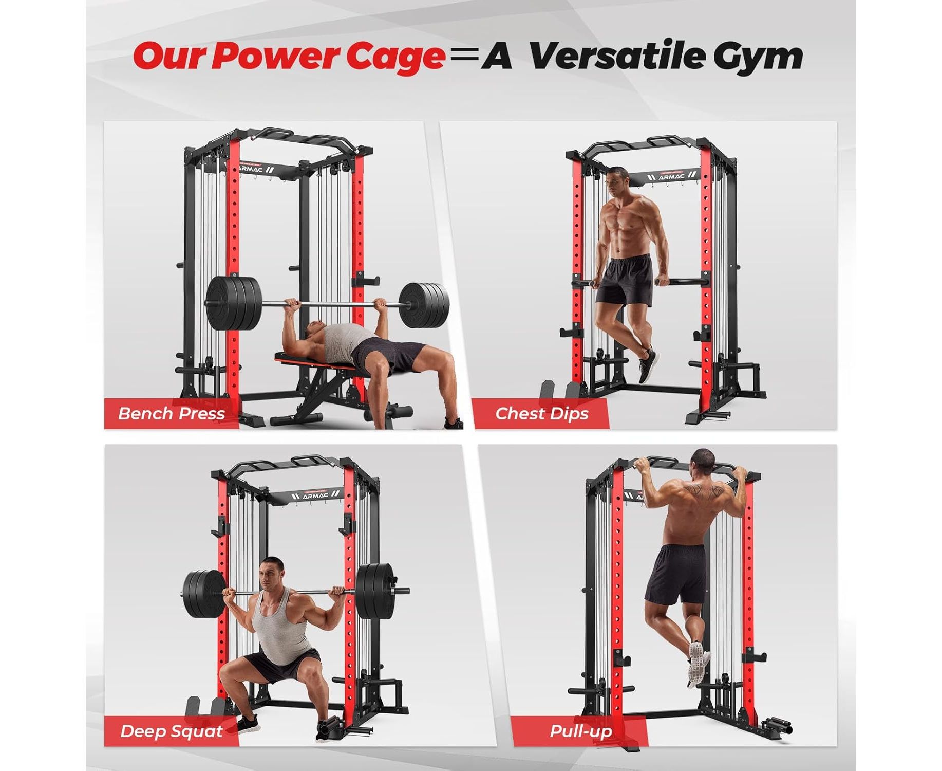 Силовая рама многофункциональная DFC D034 | Premium Fitness