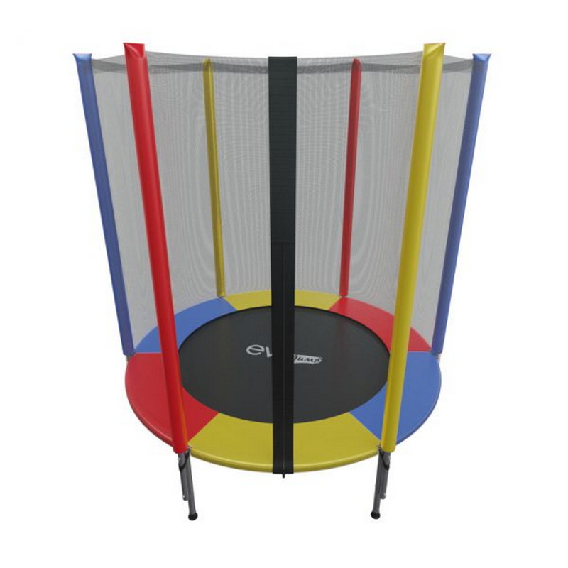 Батут с внешней сеткой Evo Jump 4,5ft Color (140 см)