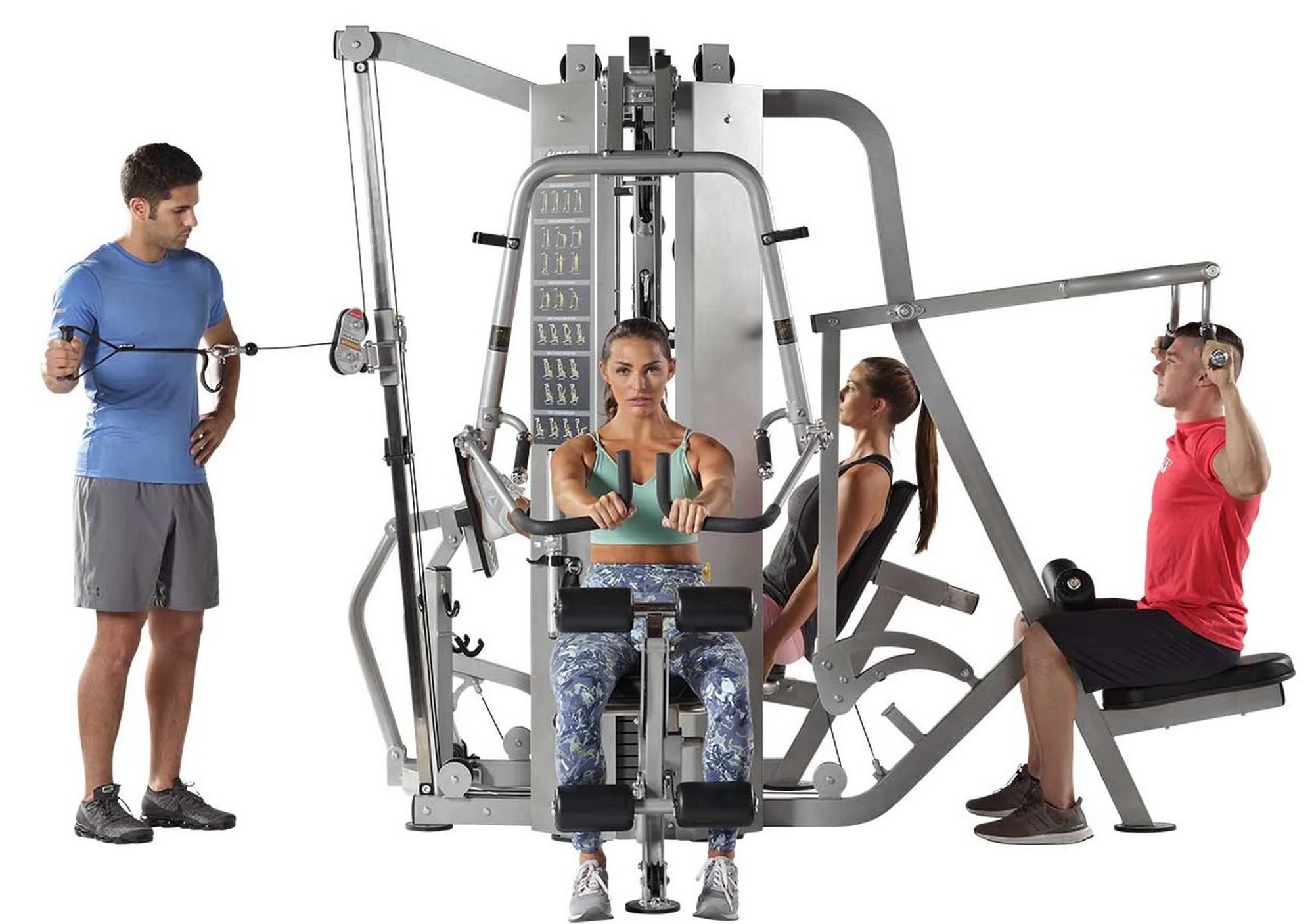 Многофункциональный силовой комплекс Hoist H-4400 | Premium Fitness