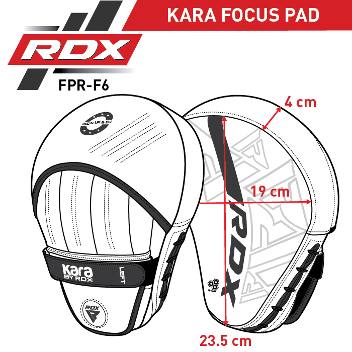 Лапы RDX F6 черн/син.мат. FPR-F6MU