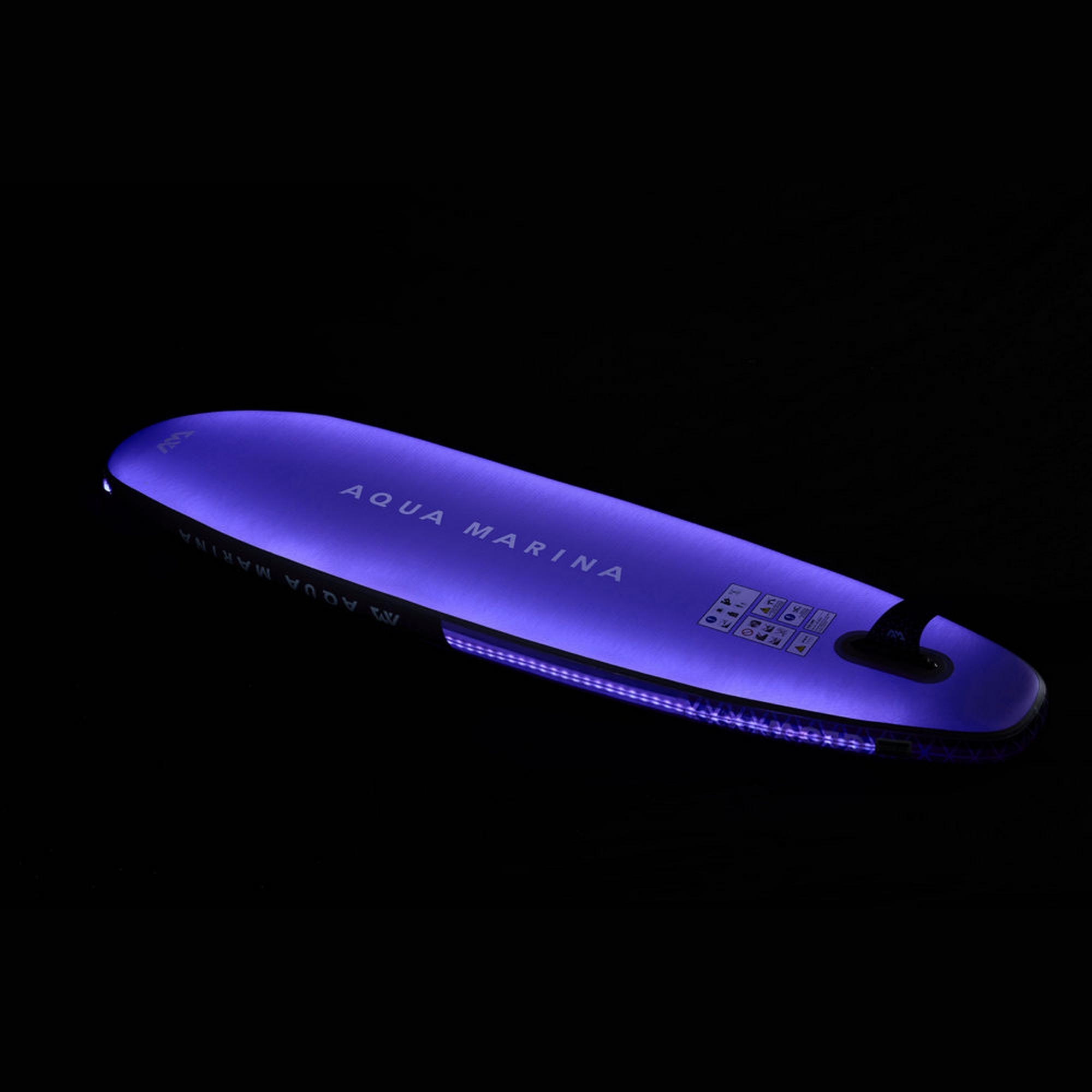 SUP-доска 315х79х15см, Ambient Light System, киль, лиш, до 140кг Aqua Marina Glow BT-24GL