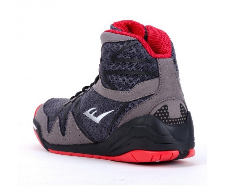Боксерки Everlast Pivt Low Top сер/красн. P00001076 GR/RD