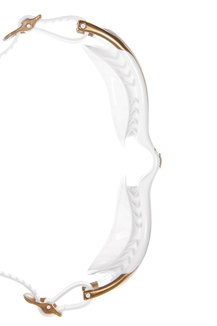 Очки для плавания юниорские Mad Wave Flame II junior Polarized M0434 12 0 18W золото