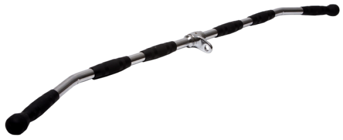 Рукоятка для тяги за голову Original Fit.Tools FT-MB-48-RLB 122см | Premium Fitness