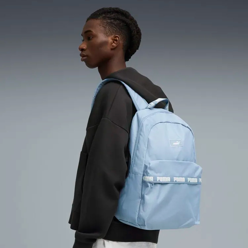 Рюкзак, полиэстер Puma Phase Tape Backpack 09117004 голубой