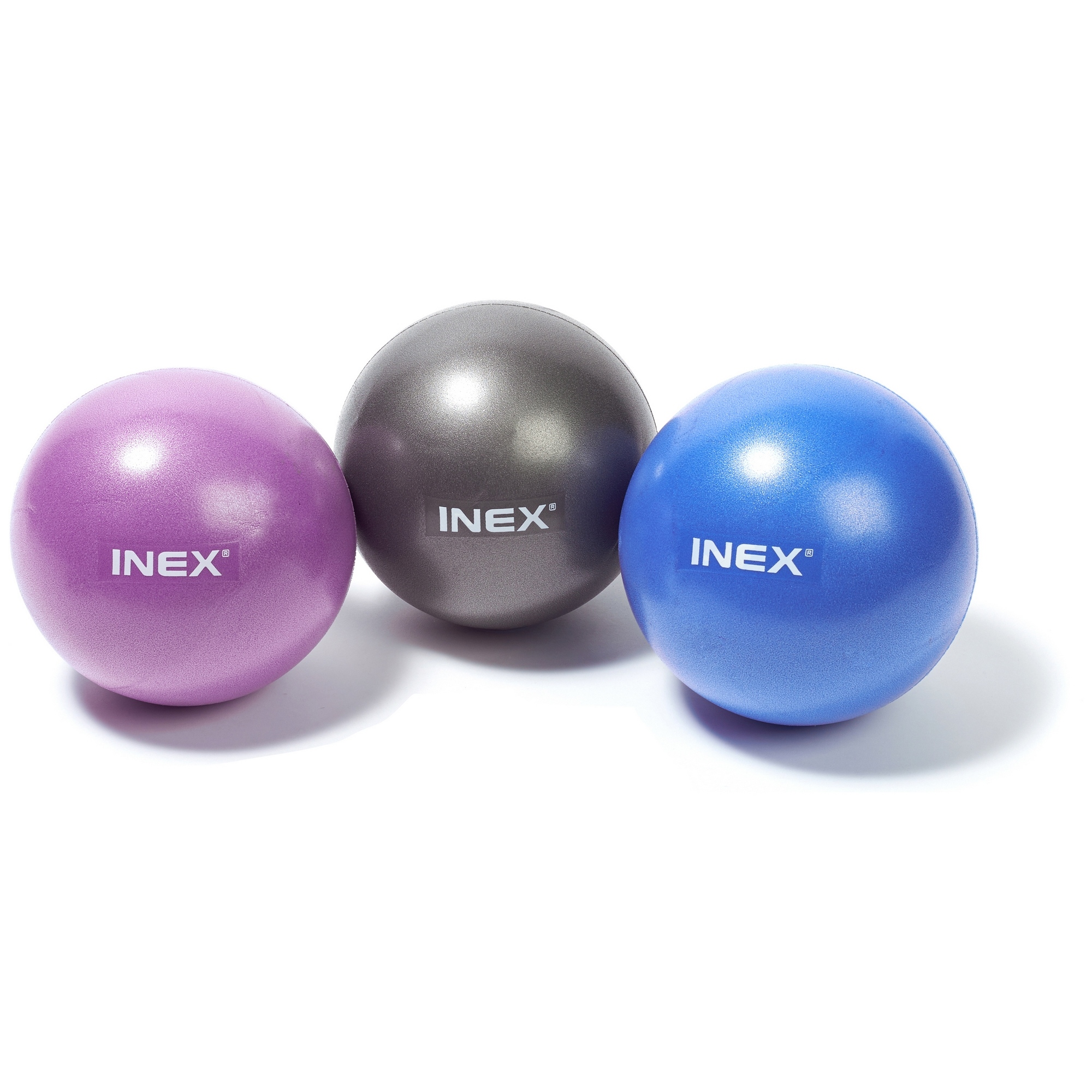 Пилатес-мяч d25 см Inex Pilates Ball RP-PFB25GY серый