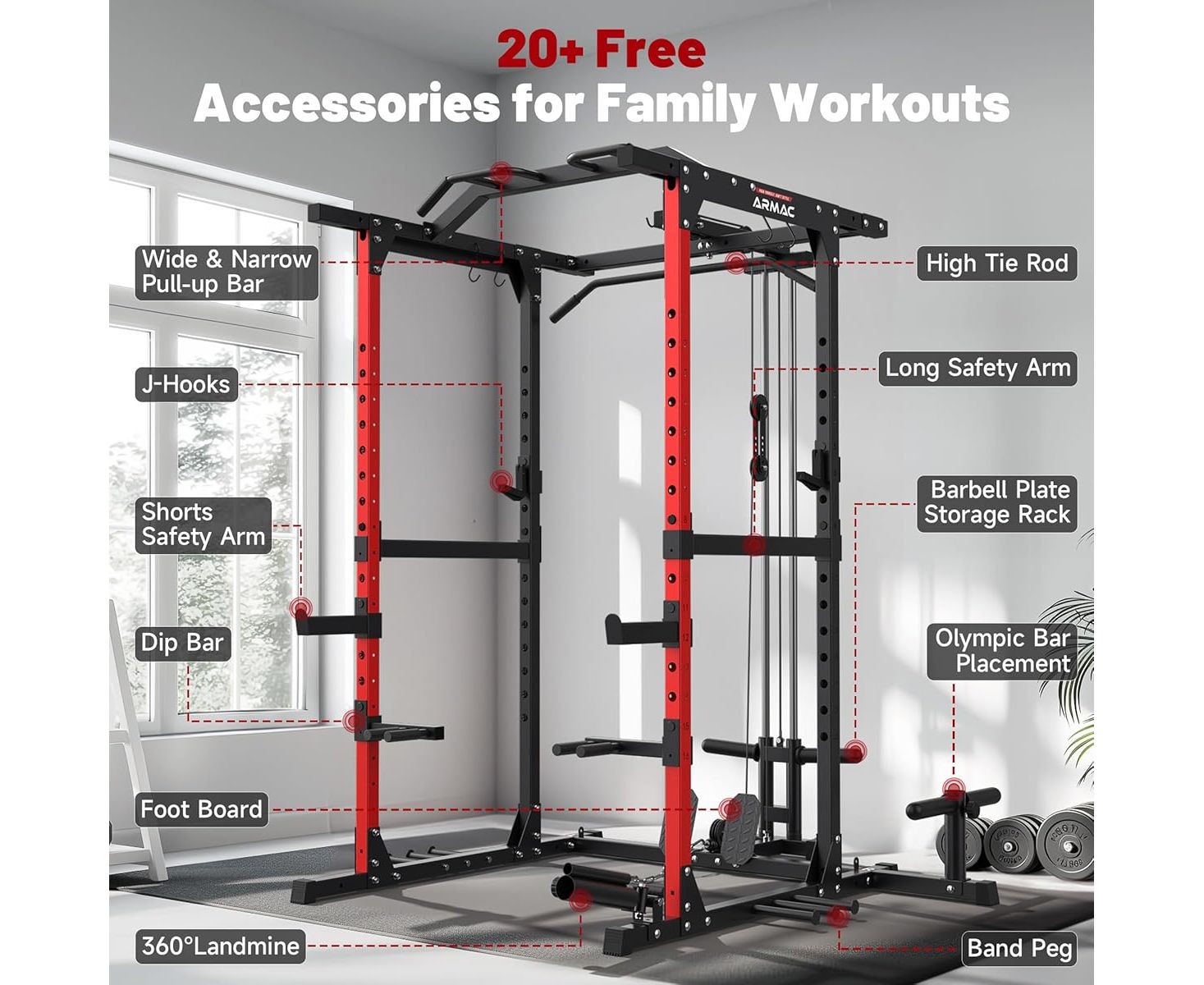 Силовая рама многофункциональная DFC D029 | Premium Fitness