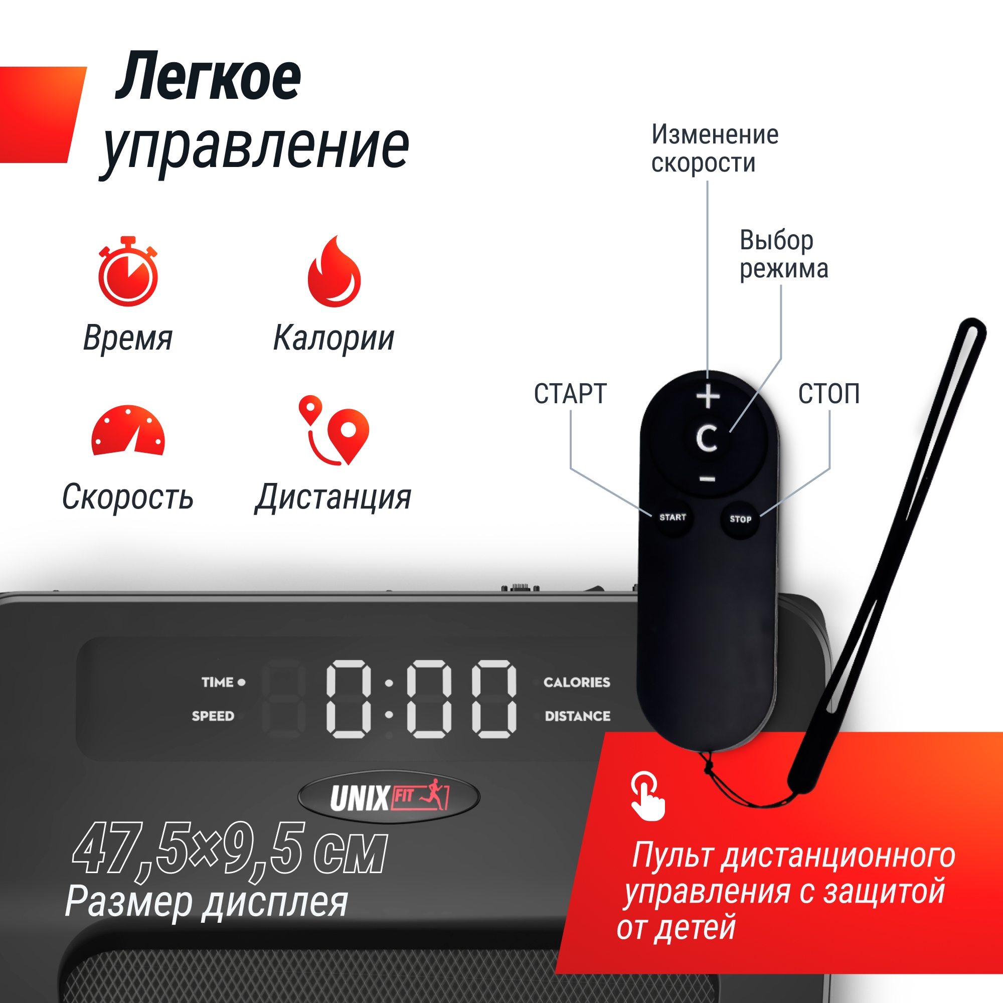 Беговая дорожка UnixFit R-400S