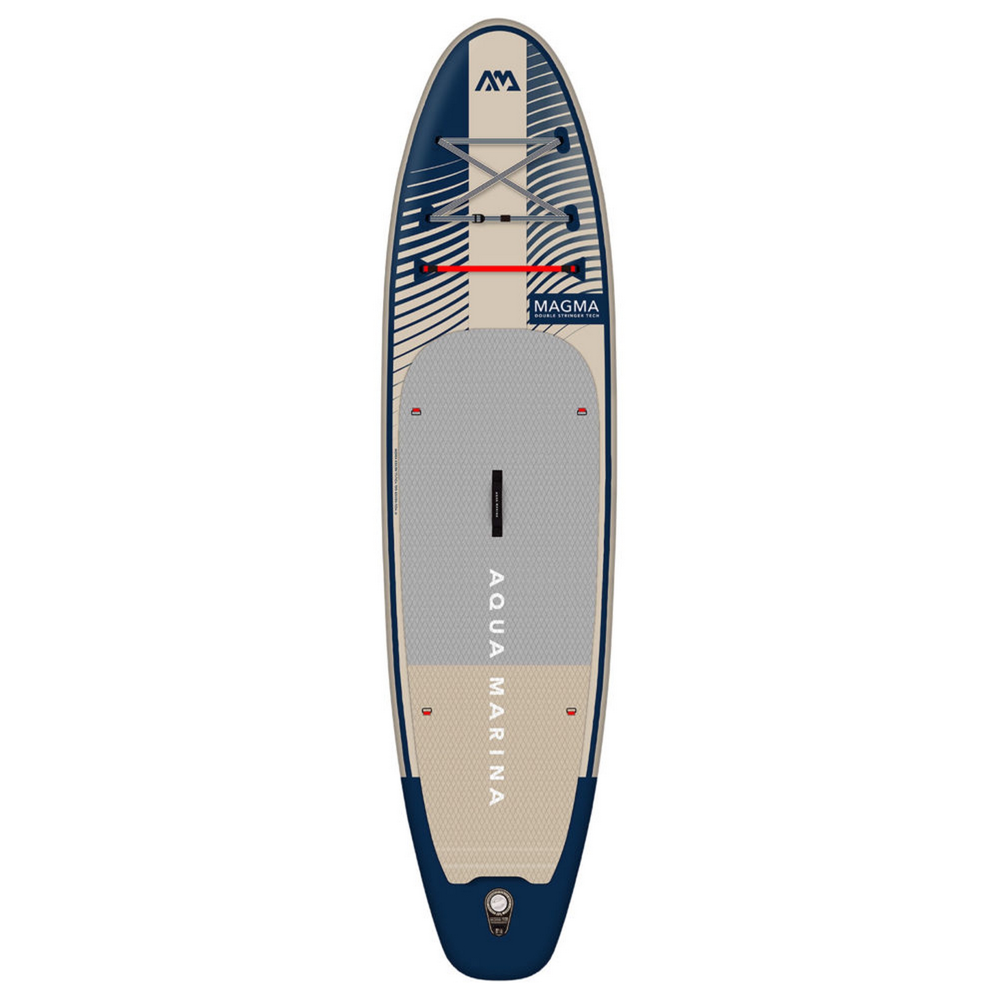 SUP-доска 340х84х15см, насос, весло, лиш, киль, ремнабор, сумка, до 150кг Aqua Marina Magma BT-23MAP