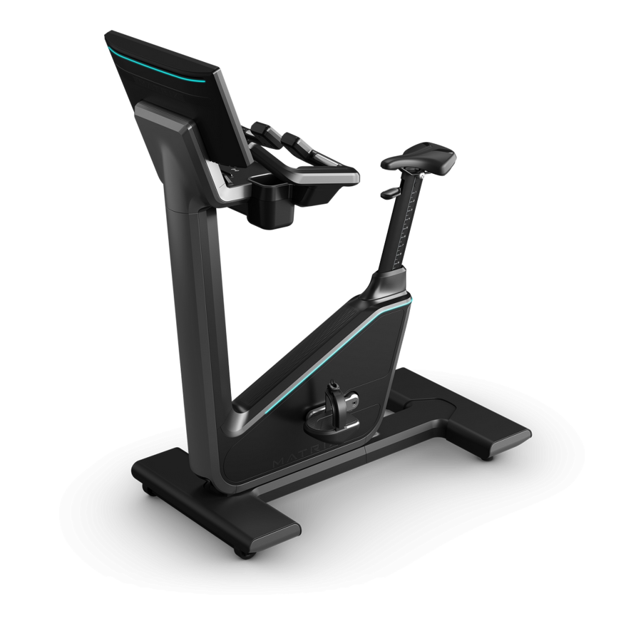 Вертикальный велотренажер Matrix Onyx с консолью Touch P1 CB 22"