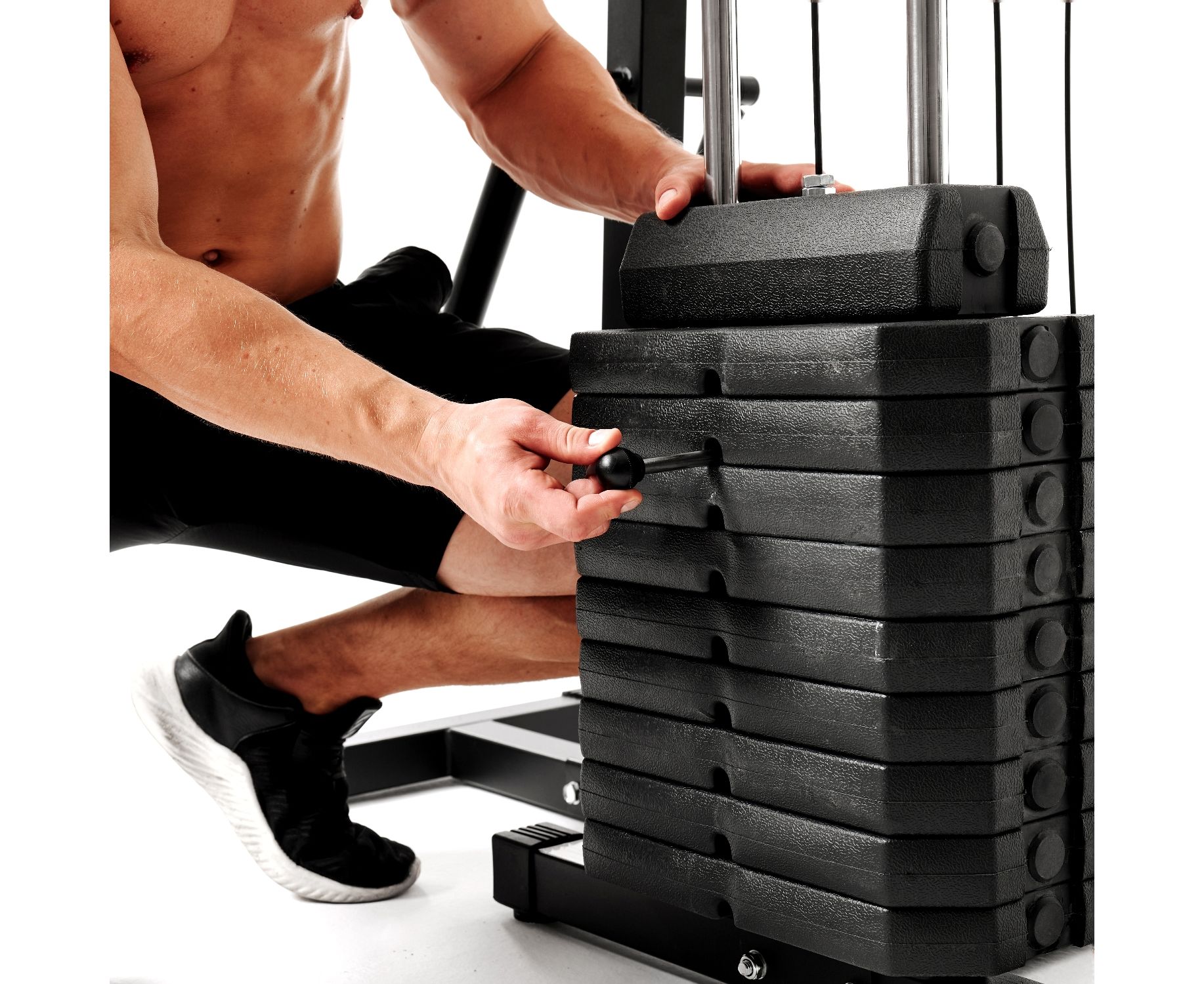 Силовой комплекс стек 60 кг DFC HomeGym D7002-60 | Premium Fitness