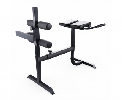 Гиперэкстензия Римский Стул DFC CAP FM-CS709BK Черный | Premium Fitness