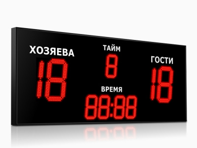 Табло для футбола Импульс 735-D35x4-D21x5