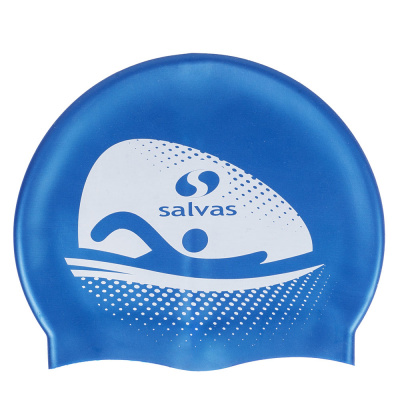 Шапочка для плавания Salvas Cap FA065/B синий