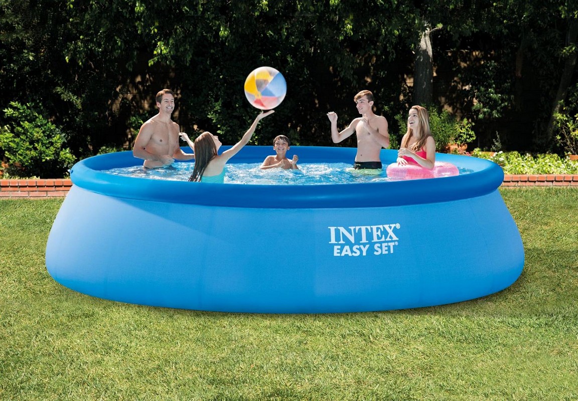 Бассейн 457х122см+фильтр-насос Intex Easy Set 28168
