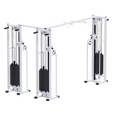 Кроссовер + блочная рама (стек 3х100 кг) ARMS AR081.3x100 | Premium Fitness
