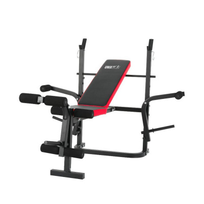 Скамья силовая со стойками UnixFit BENCH 120M BSBN120M | Premium Fitness