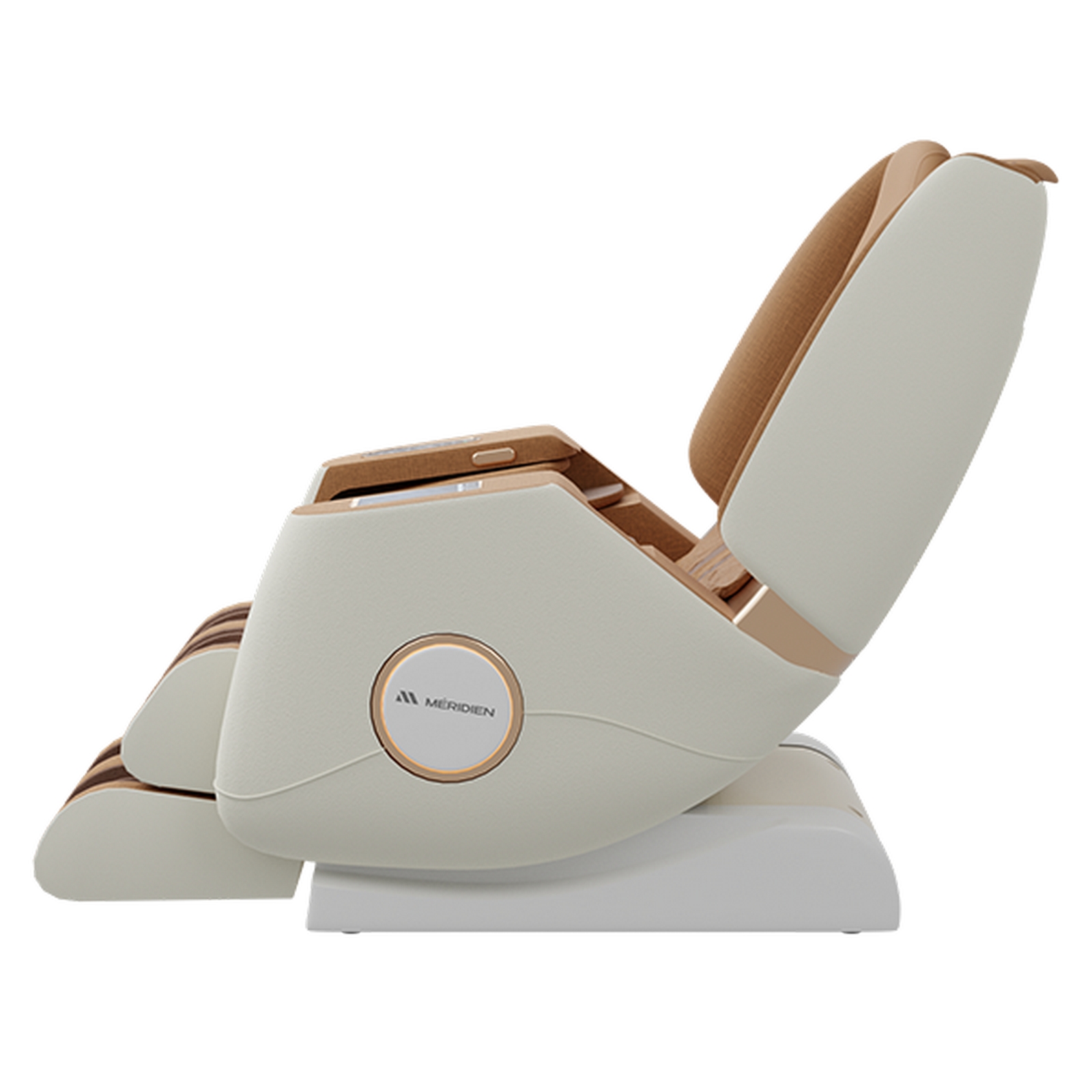 Массажное кресло Meridien Atlanta white + brown