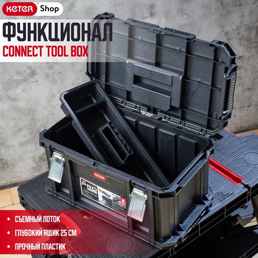 Ящик для инструментов Connect Tool Box 17205288
