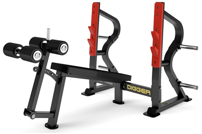 Скамья для жима с отрицательным углом наклона Hasttings Digger HD028-5 | Premium Fitness