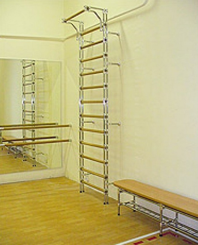 Шведская стенка (дуб, бук), 260x80см 1086 | Premium Fitness