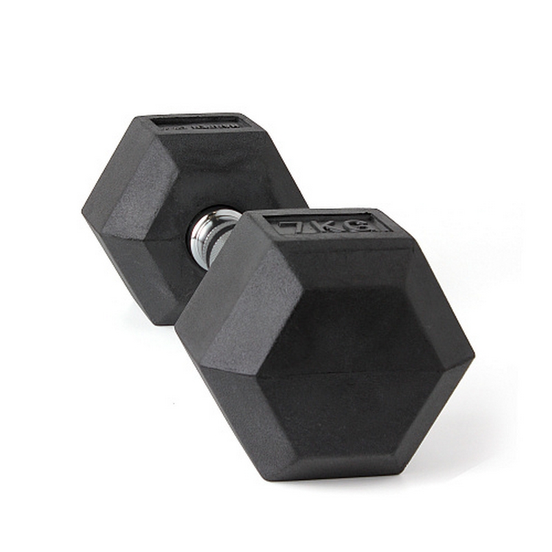 Гантель шестигранная обрезиненная Harper Gym NT162
