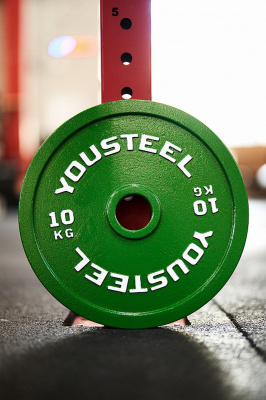 Стальной диск 10кг YouSteel