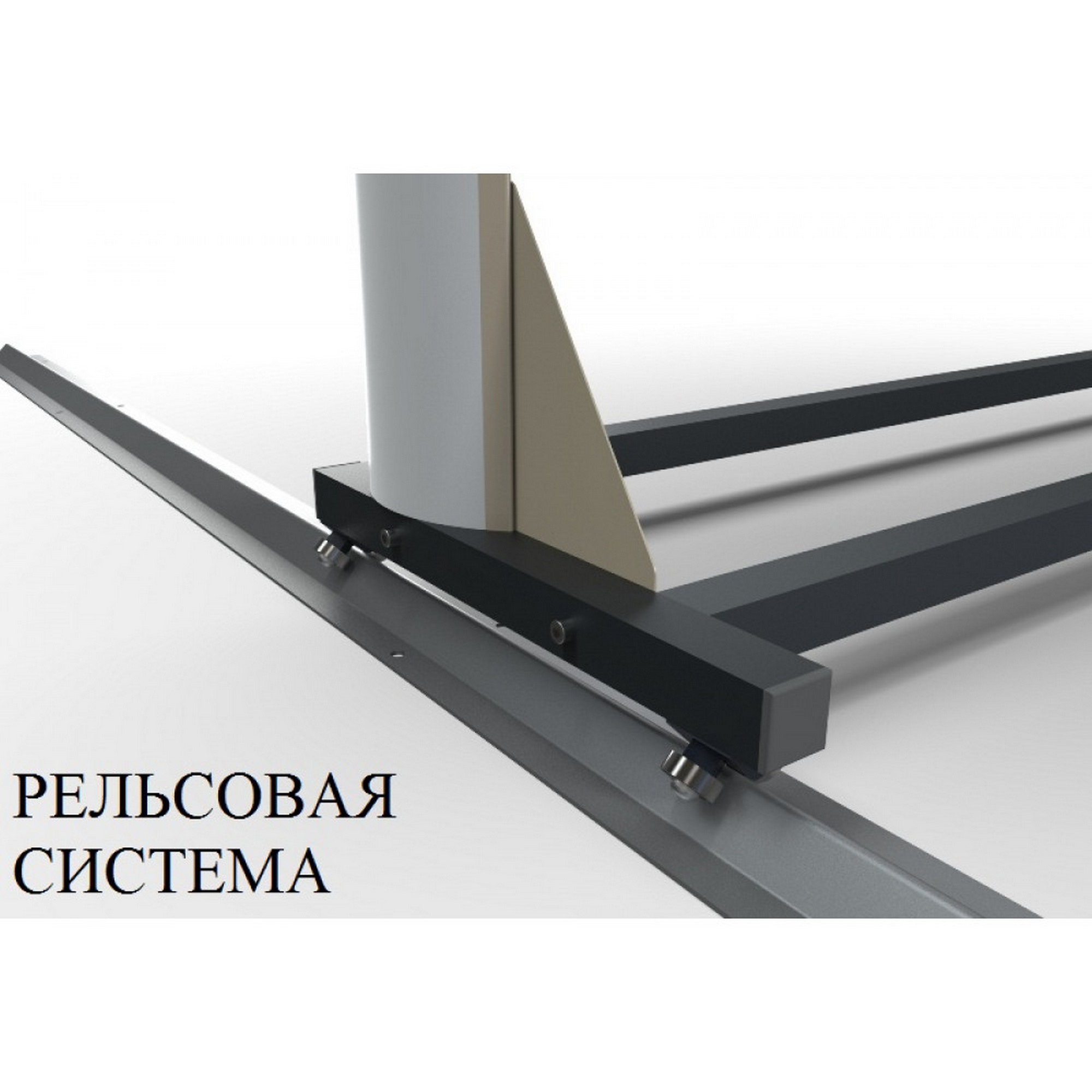 Стеллаж Премиум для коньков и роликов, односторонний 219х155х45см Gefest KP5-30