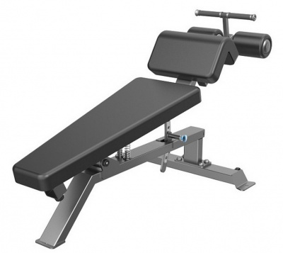 Регулируемая скамья для пресса DHZ A3037 | Premium Fitness