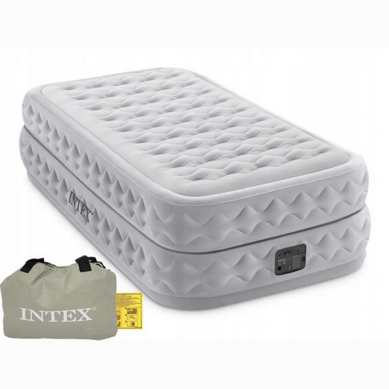 Надувная кровать Intex Supreme Air-Flow Bed 99х191х51см, встроенный насос 220V 64488