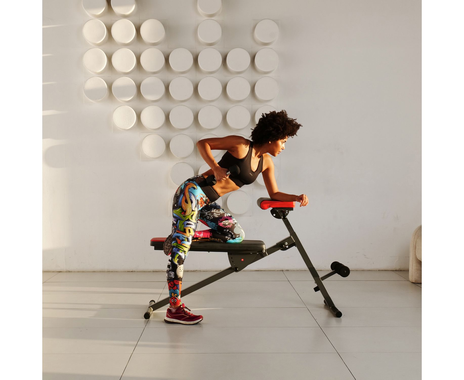 Скамья универсальная \ гиперэкстензия 3 в 1 DFC D1107 | Premium Fitness
