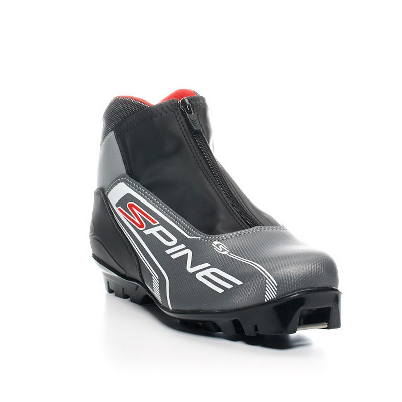 Лыжные ботинки SNS Spine Comfort 483/7 черно/серый