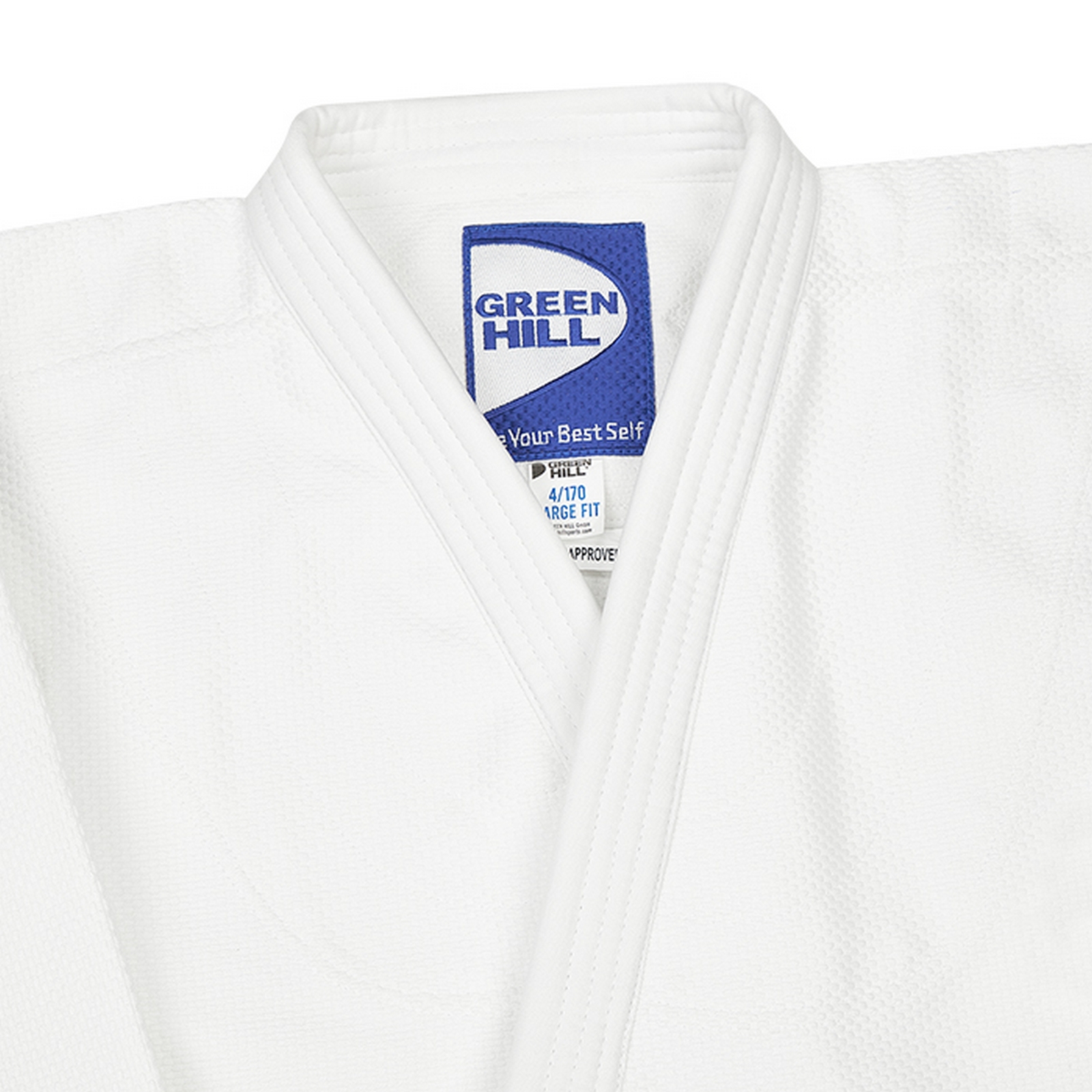 Кимоно Дзюдо Green Hill SUPER одобрено IJF, 2024 JSS-10211EU7 белый