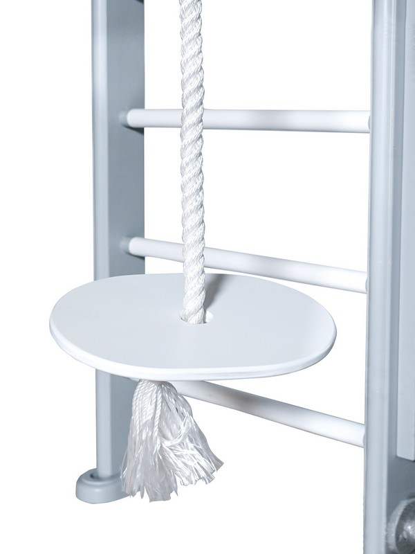 Детский спортивный комплекс Perfetto Sport "Scala in legno con rete 2" grigio PS-130
