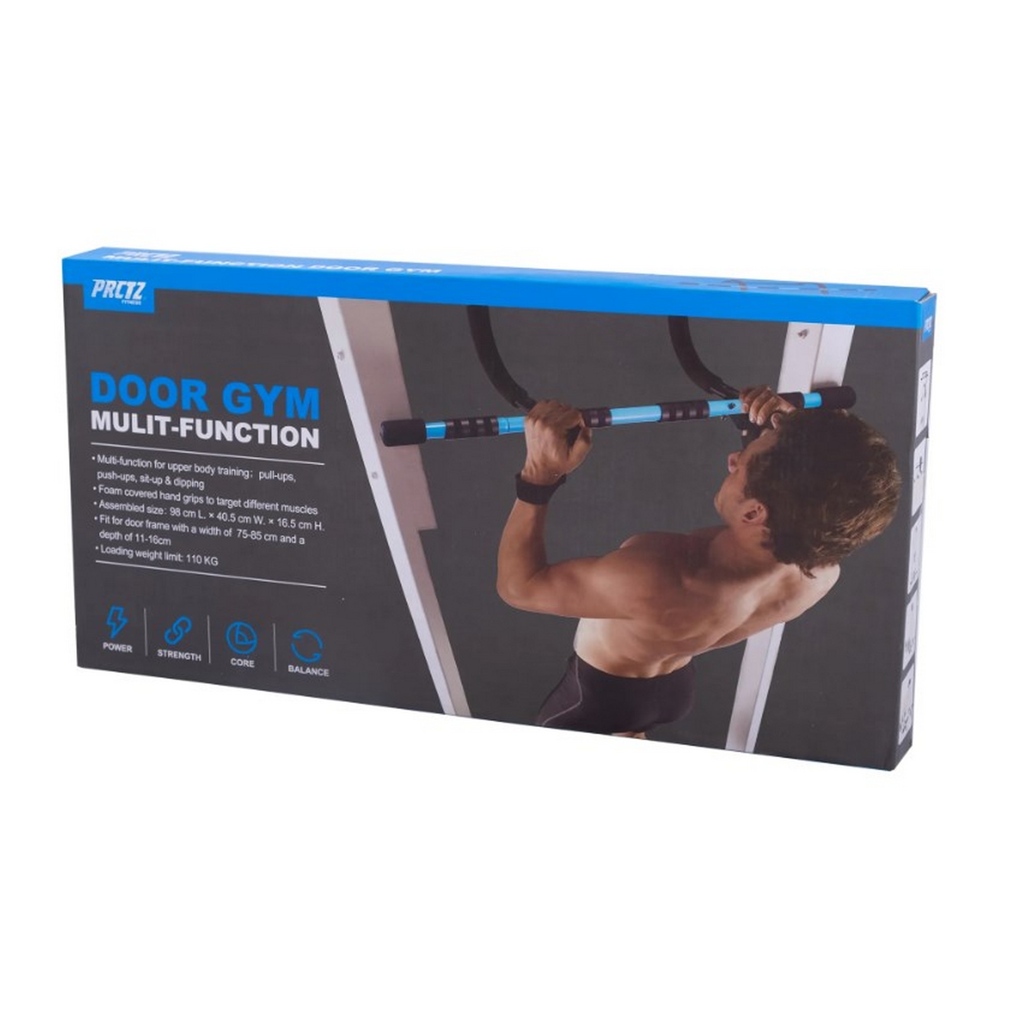 Турник в дверной проем многофункциональный PRCTZ Door Gym Multi-Function PF1270 | Premium Fitness