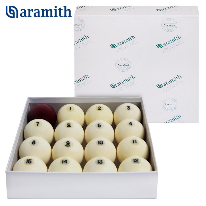 Шары Aramith Pyramid Standard ø60,3мм красный биток