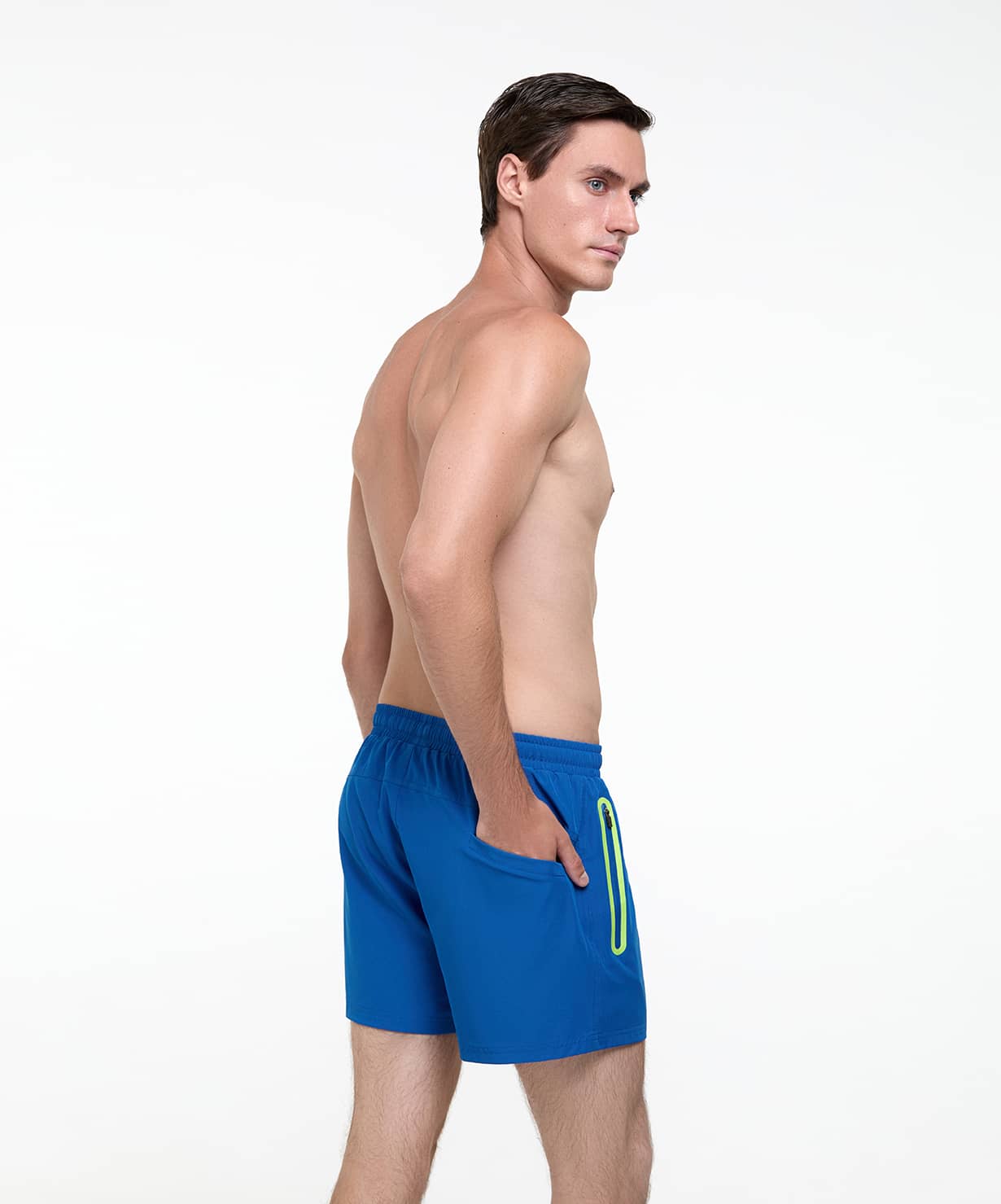 Шорты для плавания, полиэстер 25DEGREES Splash Blue/Lime