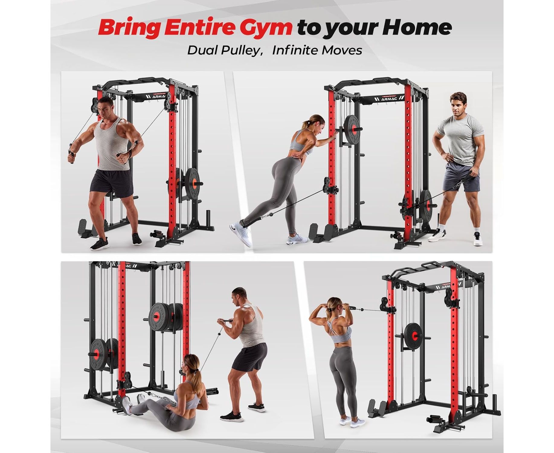 Силовая рама многофункциональная DFC D034 | Premium Fitness