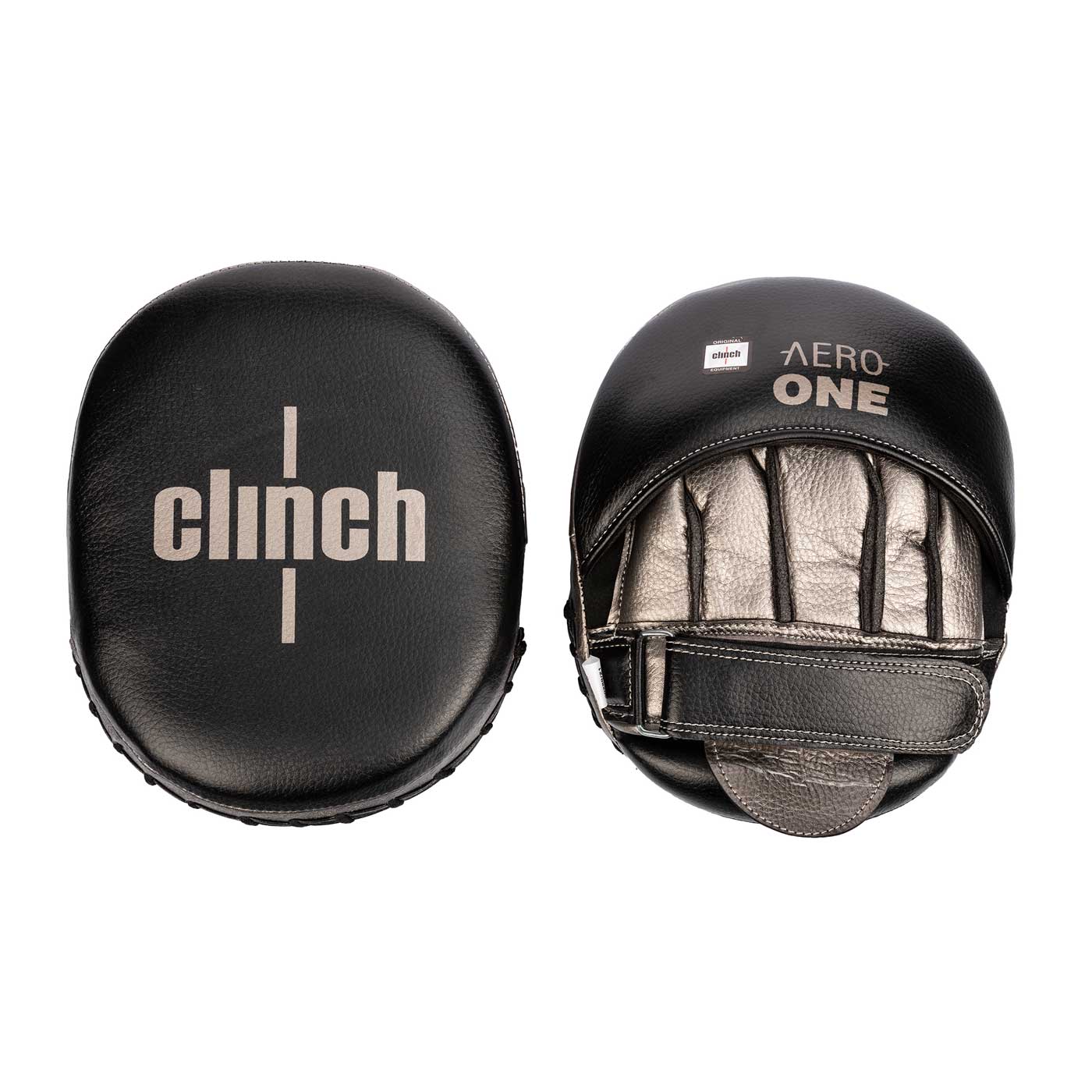 Лапы Clinch Focus Mitt Aero One черно-бронзовые C545