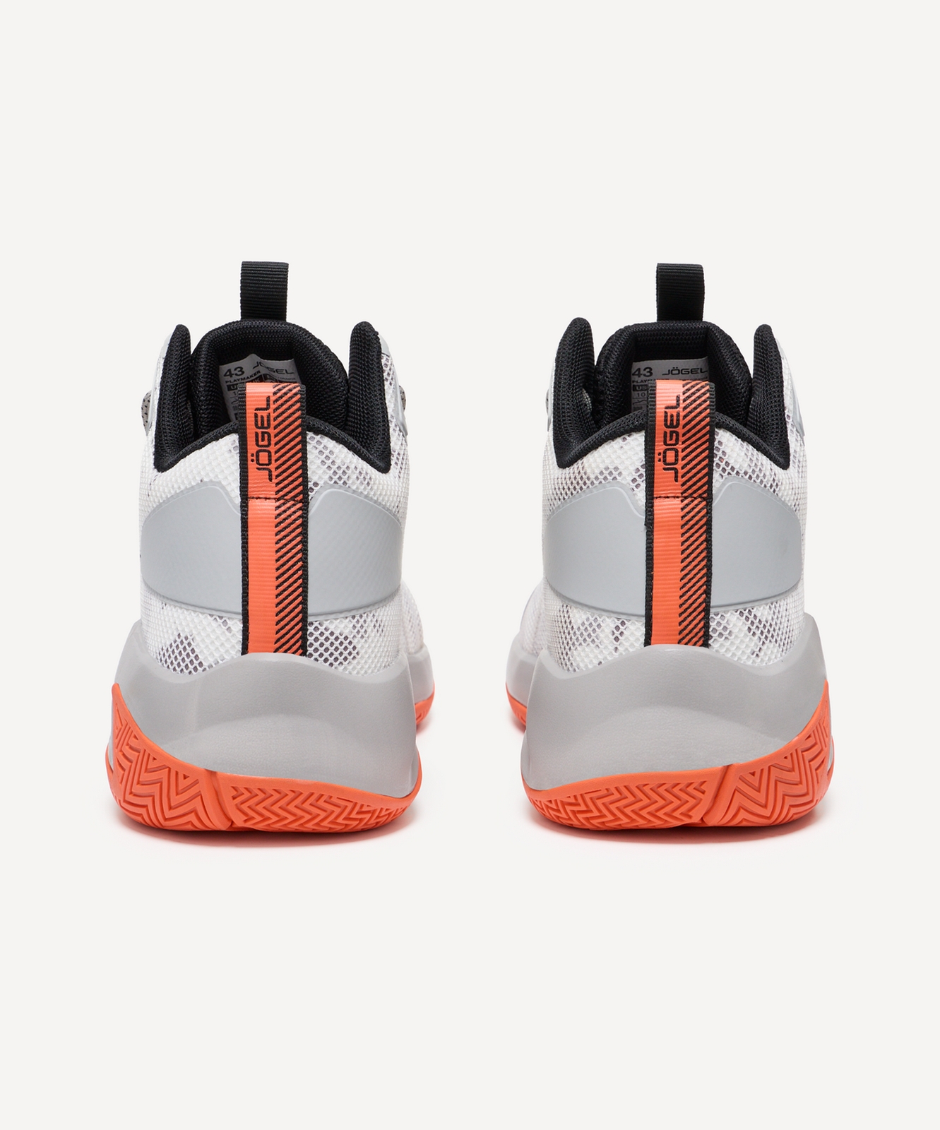 Кроссовки баскетбольные Jogel Playmaker, серый\оранжевый