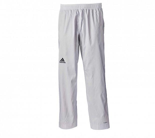 Добок для тхэквондо Adidas WT Adi-Fighter Eco adiTC03E белый с черным воротником