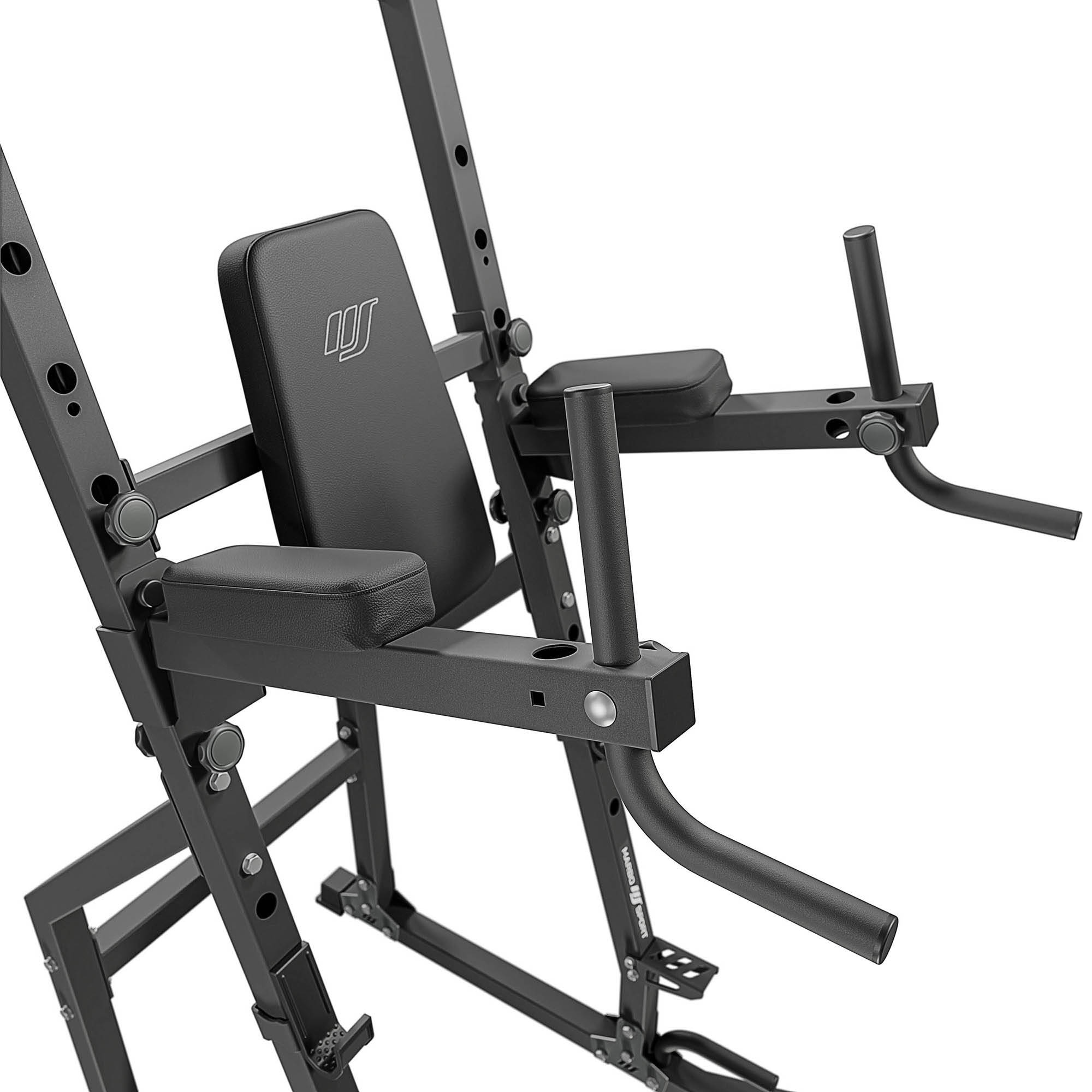 Cтанок комбинированный для подтягиваний и отжиманий Marbo MS-U110 2.0 | Premium Fitness