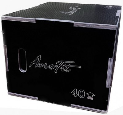 Тумба для запрыгивания Плиобокс 40х50х60см Aerofit AFPBB-M черный